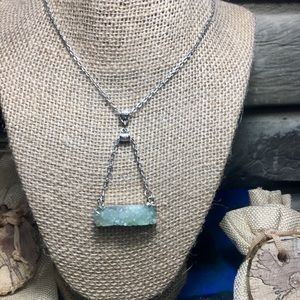 Boho Druzy Necklace
